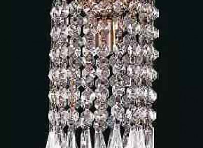 Lampe Deckenleuchter Kronleuchter Gold Deckenlampe Lüster Kristall