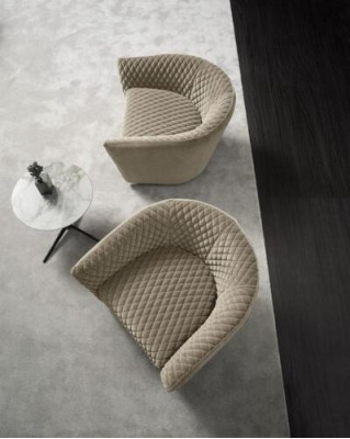 Sessel Sitz Sitzer Design Wohnzimmer Polster Holz Polster Moderne Luxus Grau Neu