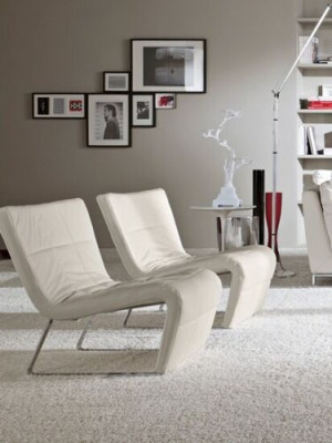 Sessel ohne Armlehne Luxus Polster Design Möbel Italienischer Stil Textil Blau