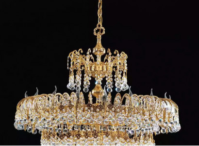 Kronleuchter Lampe Leuchte Wohnzimmer Deckenleuchte Luxus Luster Lampen