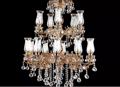 Kronleuchter Luxus Leuchte Wohnzimmer Hängeleuchte Luster Lampe Leuchten