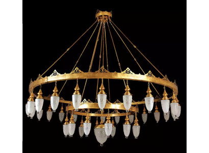 Große Leuchte Lampe Kronleuchter Luxus Lampen xxl deckenleuchte 240x270