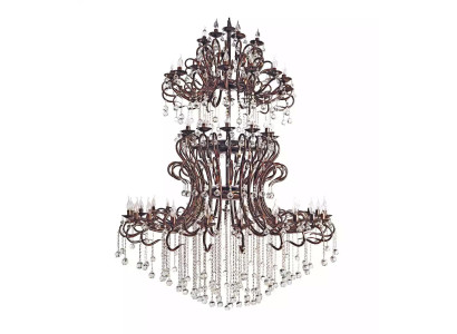 Kronleuchter Lampe xxl Hängelampe Hängeleuchte Leuchte Leuchte 155x250