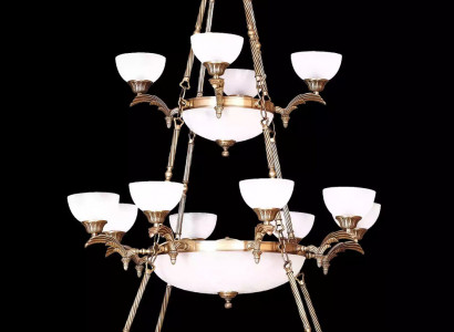 Kronleuchter Lampe Hängeleuchte Kristalllampe Deckenleuchte Lampen 145x255