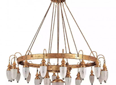 Hängeleuchte Kronleuchter Lampe Kristalllampe Deckenleuchte Lampen 190x220