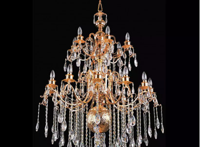 Kronleuchter Lampe Hängeleuchte Kristalllampe Deckenleuchte Lampen 96x155