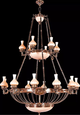 Hängeleuchte Kronleuchter Lampe Kristalllampe Deckenleuchte Lampen 145x160