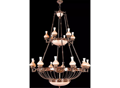 Hängeleuchte Kronleuchter Lampe Kristalllampe Deckenleuchte Lampen 145x160