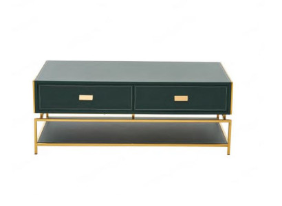 Wohnzimmer Couchtisch Luxus Design Stil Modern Couchtische Holz Grün