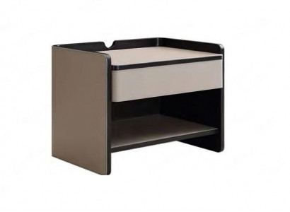 Schlafzimmer Nachttisch Modern Holz beige Luxus Beistelltische Möbel