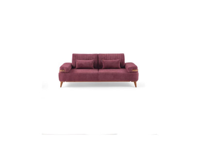 Wohnzimmer Rosa 3-Sitzer Moderner Dreisitzer Luxuriöse Polster Couch