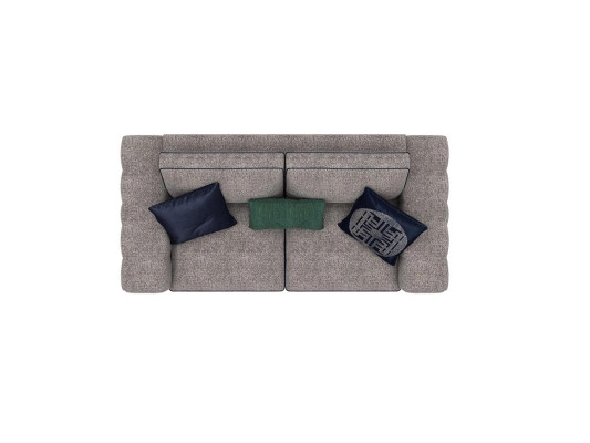 Luxus Couch Polstermöbel Polster Sofa Textil Couchen Wohnzimmer Neu Zweisitzer