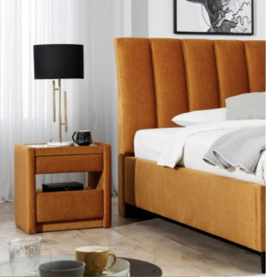 Luxus Sideboard mit Spiegel stilvoll Beige Kommode Modern Möbel Design Set Neu