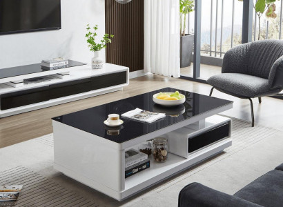 Luxus Couchtisch Ablagetisch Beistelltisch Glastisch Moderne Möbel Design