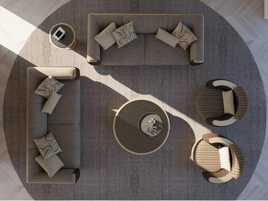  Sofagarnitur 4tlg Textil Sofa Dreisitzer Polster Sessel Neu Zweisitzer Sofa