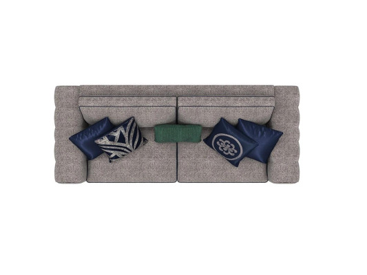 Modern Grau Sofa Couch Luxus Möbel Wohnzimmer Einrichtung Polstermöbel