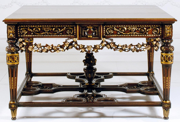 Design Schreibtisch Luxus Tisch Büro Einrichtung Italienische Stil Möbel Tische