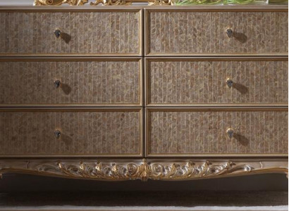 Kommode Wohnzimmer Kommoden Schubladen Holz Sideboard Schrank Schränke Massiv