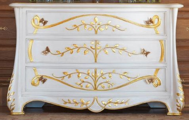 Kommode Wohnzimmer Kommoden Schubladen Holz Sideboard Schrank Schränke Massiv