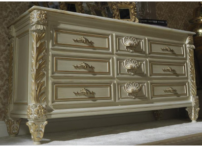 Kommode Wohnzimmer Kommoden Schubladen Holz Sideboard Schrank Schränke Massiv