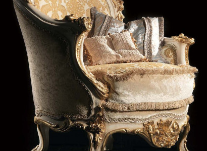 Klassischer Sessel Sofa Couch Stuhl Fernseh Clubsessel Italienische Möbel Neu