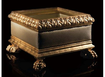 Brauner Couchtisch aus Holz mit Eiche Couchtisch kleiner Couchtisch klasika