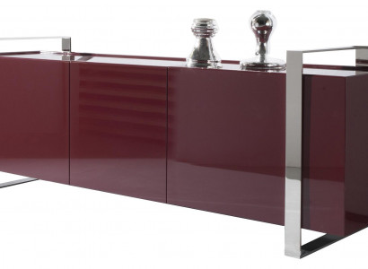 Luxus Kommode Design Einrichtung Sideboard Möbel Boiserie Italia Hochglanz Neu