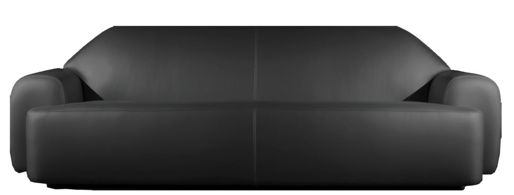 Gepolstertes Dreisitzer Sofa Design Sofas 3-Sitzer Sofas Couchen Wohnzimmer Neu