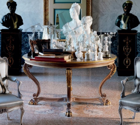 Esstisch Moderne Esszimmer Wohnzimmer Küche Tische Design Tisch Rund Barock