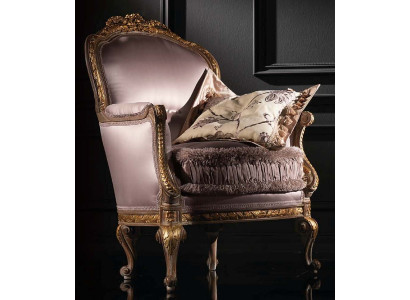 Polster Sitz Couchen Einsitzer Sessel Couch Polster Design Textil Italien Möbel