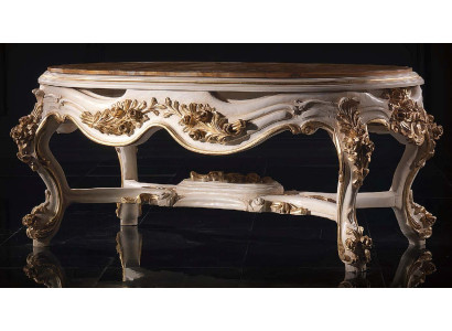 Tische Couchtisch Kaffee Wohnzimmer Tisch Italienische Möbel Barock Rokoko Neu