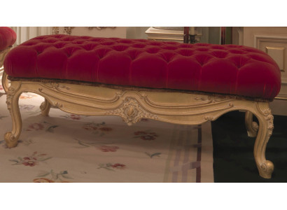Clubhocker Wohnzimmer Möbel Stuhl Fußhocker Polster Chesterfield Klassische Neu