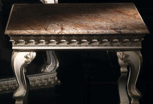Luxus Couchtisch Beistelltisch Holz Möbel Klassische Tische Barock Rokoko Tisch