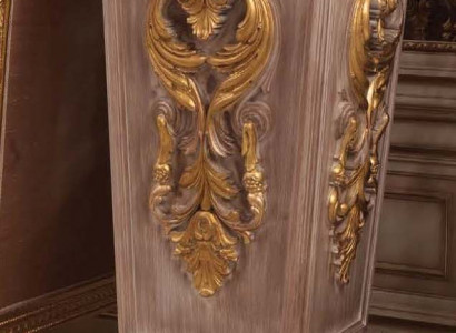 Klassische Vase schick aussehende Farbe Braun passt die Terrasse des Wohnzimmers