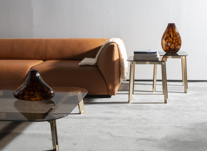 Metall Glas Tisch Vintage Beistelltisch aus Echtem Material Metall Wohnzimmer