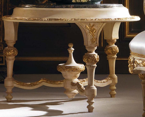 Holztisch Vintage Beistelltisch aus Echtem Holz Material Wohnzimmer Holz Klasika