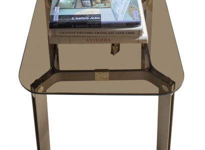 Metall Glas Tisch Vintage Beistelltisch Metall Wohnzimmer Italienische Möbel Neu