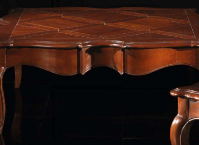 Beistelltisch xxl Echtholz Tisch 112x112cm Möbel Italienische Einrichtung Tische