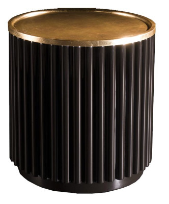 Couchtisch Beistelltisch Tisch Sofa Tische Edelstahl Rund Italienische Möbel Neu