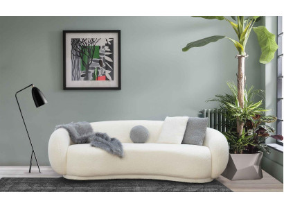 Wohnzimmer Dreisitzer Couch Design Möbel Einrichtung Polster Couchen