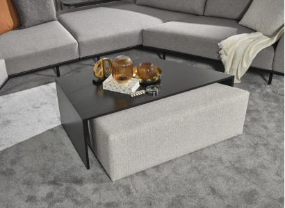 Couchtisch Wohnzimmer Möbel Luxus Material Holz Modern Neu Design grau