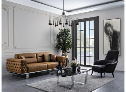 Wohnzimmer Sofagarnitur 31 Sitzer Sofa Couch Sofas Kunstleder