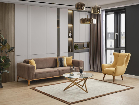 Wohnzimmer Sofagarnitur 31 Sitzer Set Design Polster Couchen Moderne