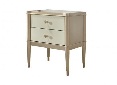 Nachttisch Beistelltisch Tisch Holz Tische Möbel Nachttische Beige Schlafzimmer