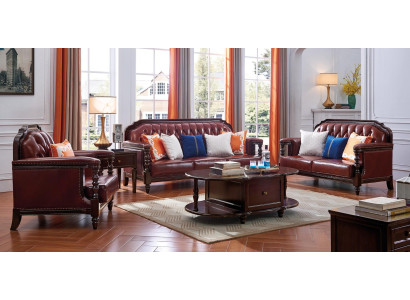 Design Sofagarnitur 3+2+1 Sitzer Set Sofa Polster Couchen Couch Modern