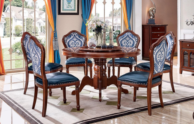 Design 6x Stühle Esszimmer Möbel Essgruppe Holz Stuhl Einrichtung