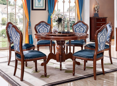 Design 6x Stühle Esszimmer Möbel Essgruppe Holz Stuhl Einrichtung