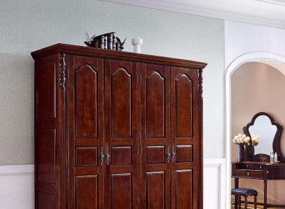 Kleiderschrank Schlafzimmer Holz Schrank Stil Schränke Möbel Barock