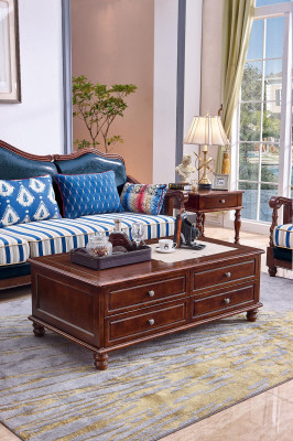 Klassischer Couchtisch Tisch Wohnzimmer Holz Couchtische Mit Schubladen