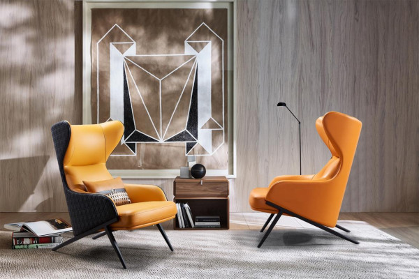 Luxus Sessel Einsitzer Sofa Couch Möbel Einrichtung Kanzlei Hotel Neu